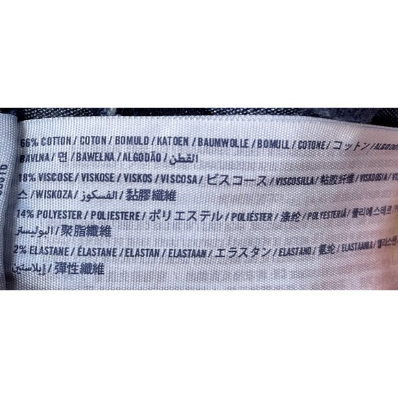 Abercrombie Kids Girls Size 14 Dark Wash Denim Jeggings Jeans - Picture 5 of 8